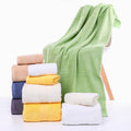 Color cotton bath towel