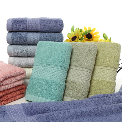 Pure cotton plain towel bath towel