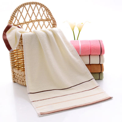 Simple Cotton Thickened Face Towel Is Stain Resistant