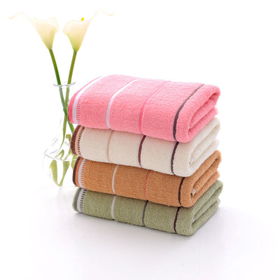 Simple Cotton Thickened Face Towel Is Stain Resistant