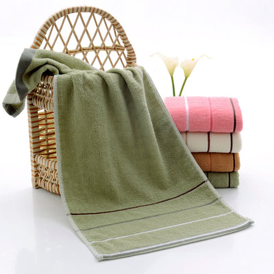 Simple Cotton Thickened Face Towel Is Stain Resistant